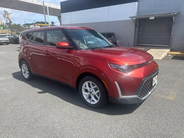 Used 2025 Orange Kia LX image 7