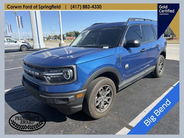 Used 2024 Atlas Blue Metallic Ford Big Bend image 1