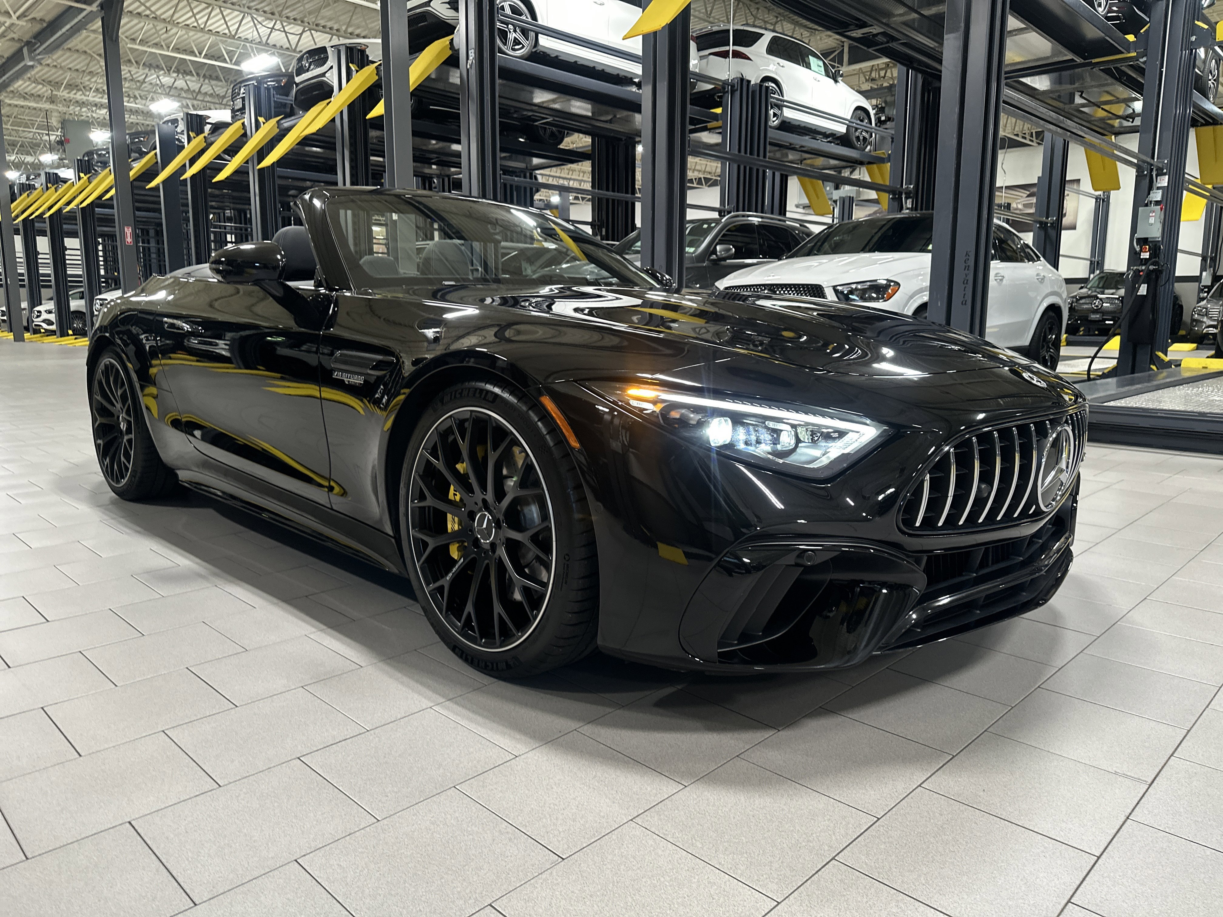 Certified Used 2022 Obsidian Black Metallic Mercedes-Benz AMG® SL 63 image 7