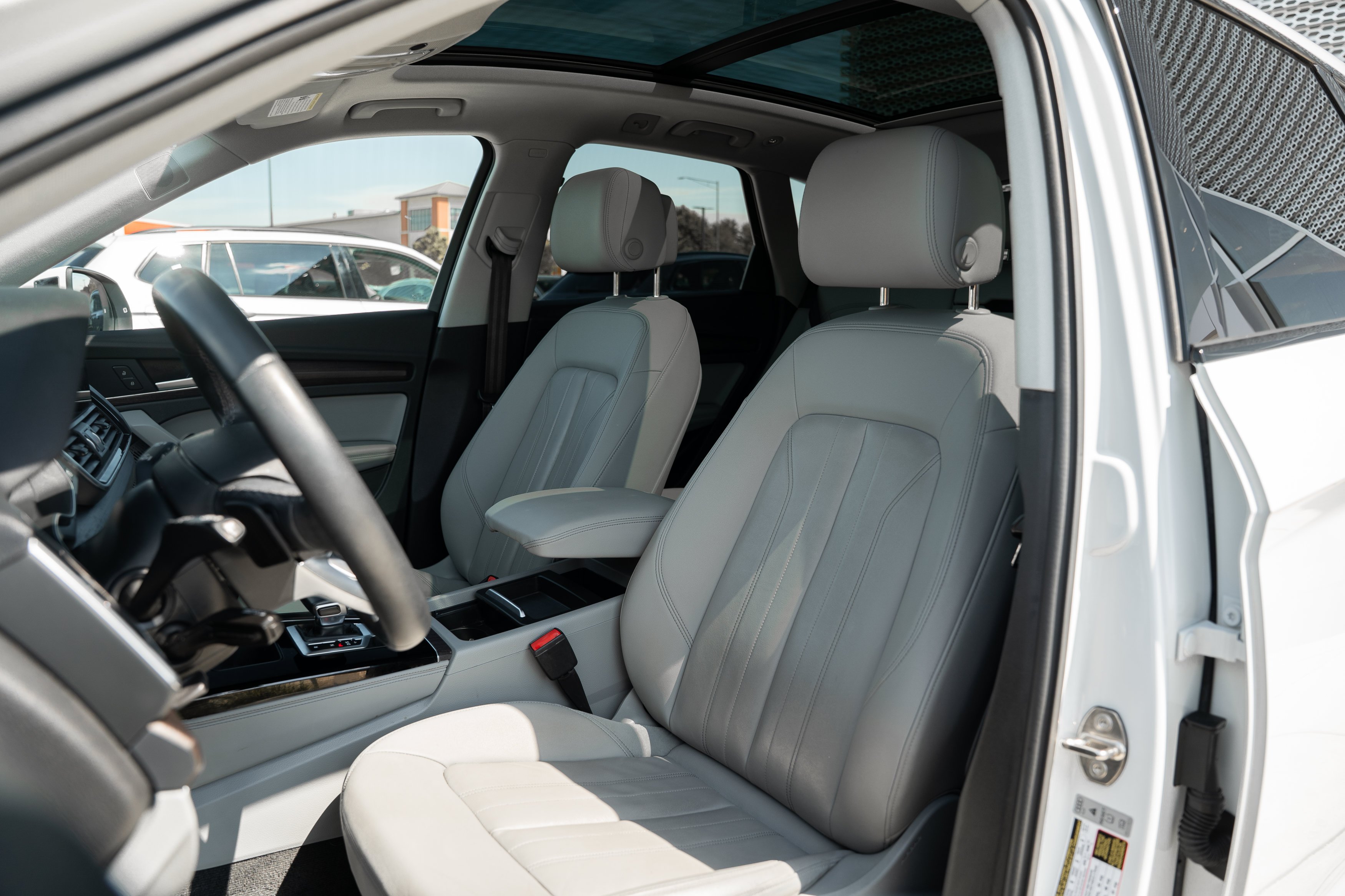 Used 2022 Glacier White Metallic Audi S line Premium Plus image 22
