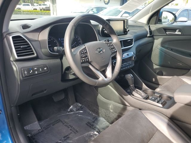 Certified Used 2020 Blue Hyundai Limited image 8