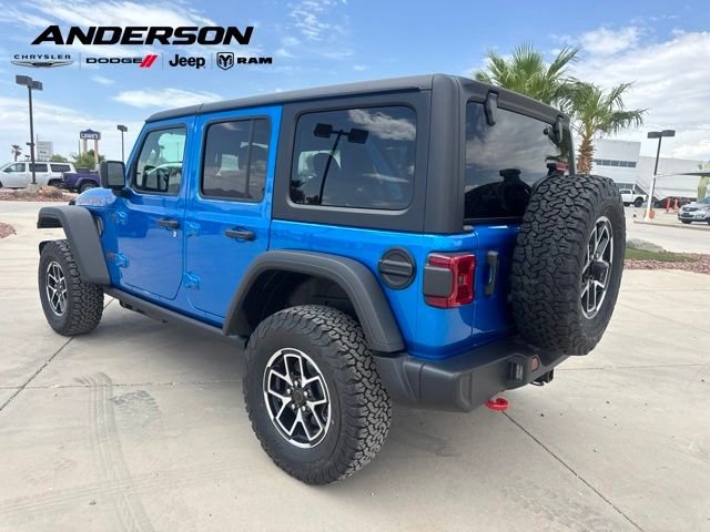 New 2026 Hydro Blue Pearlcoat Jeep Rubicon image 3