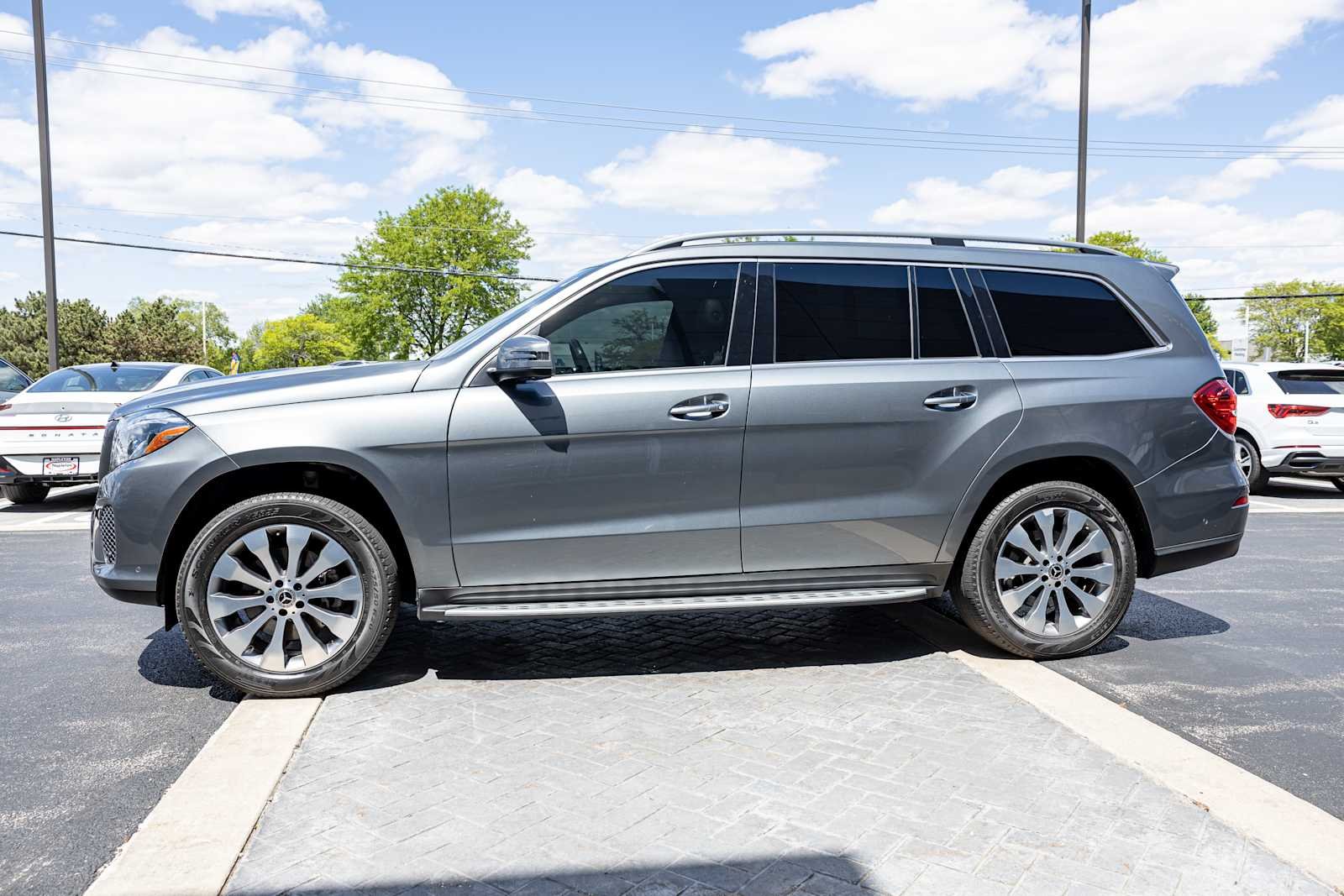 Used 2019 Selenite Grey Metallic Mercedes-Benz GLS 450 image 4
