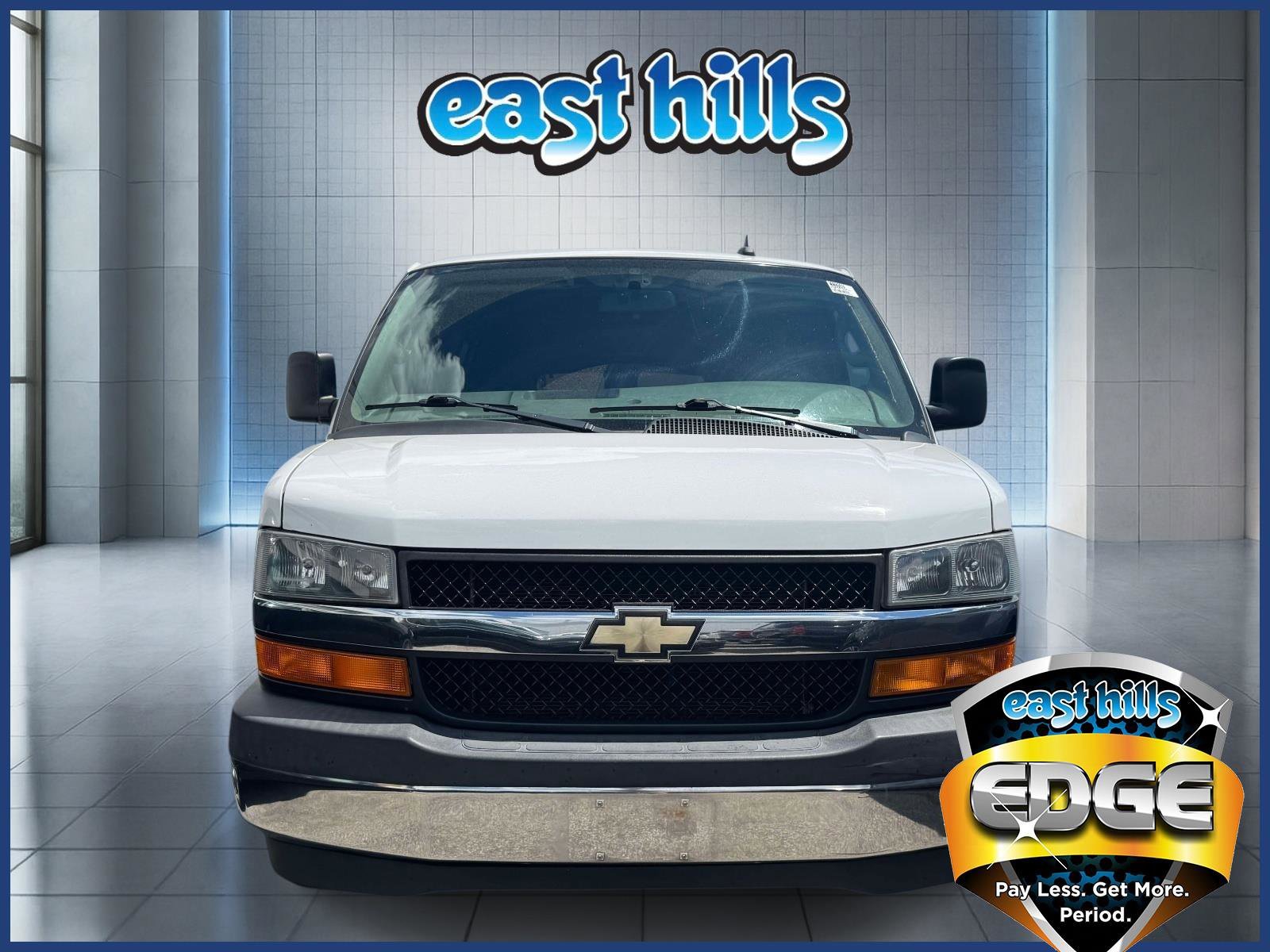 Certified Used 2019 SUMMIT WHITE Chevrolet Work Van image 2