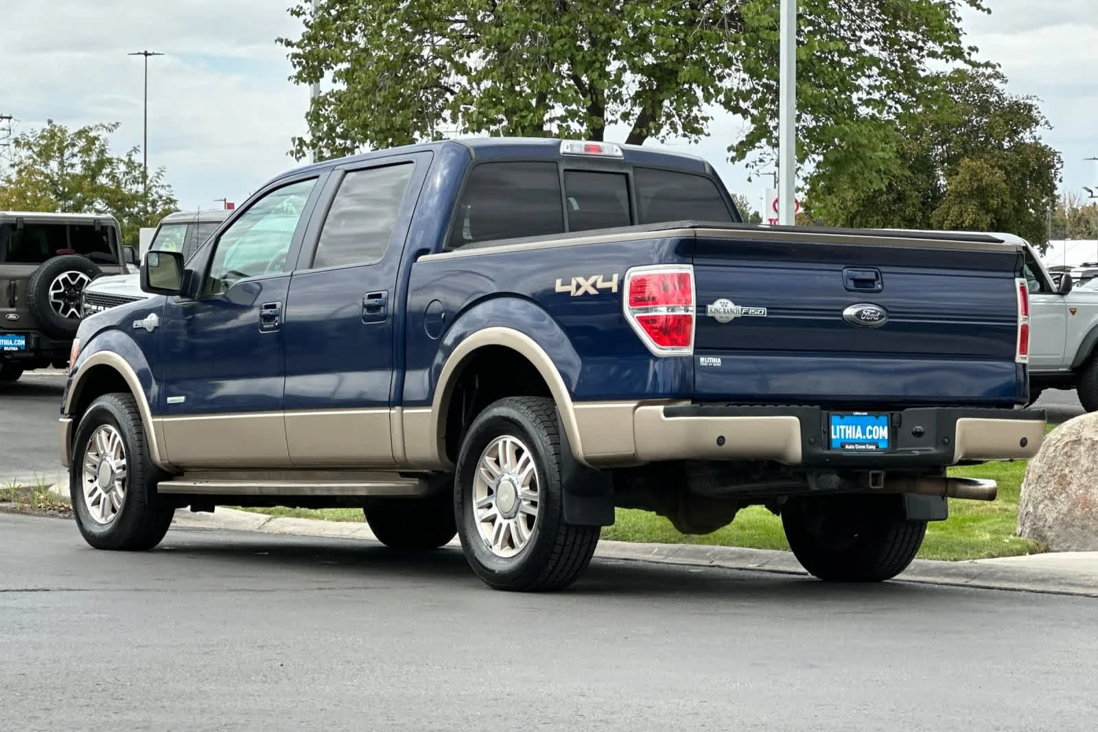 Used 2012 Dark Blue Pearl Metallic Ford King Ranch image 6