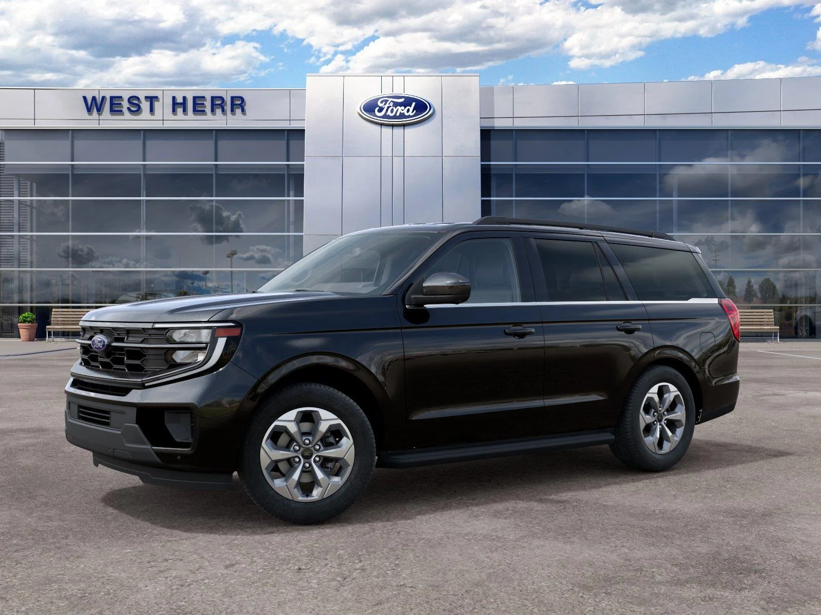 New 2027 Agate Black Metallic Ford Active image 2