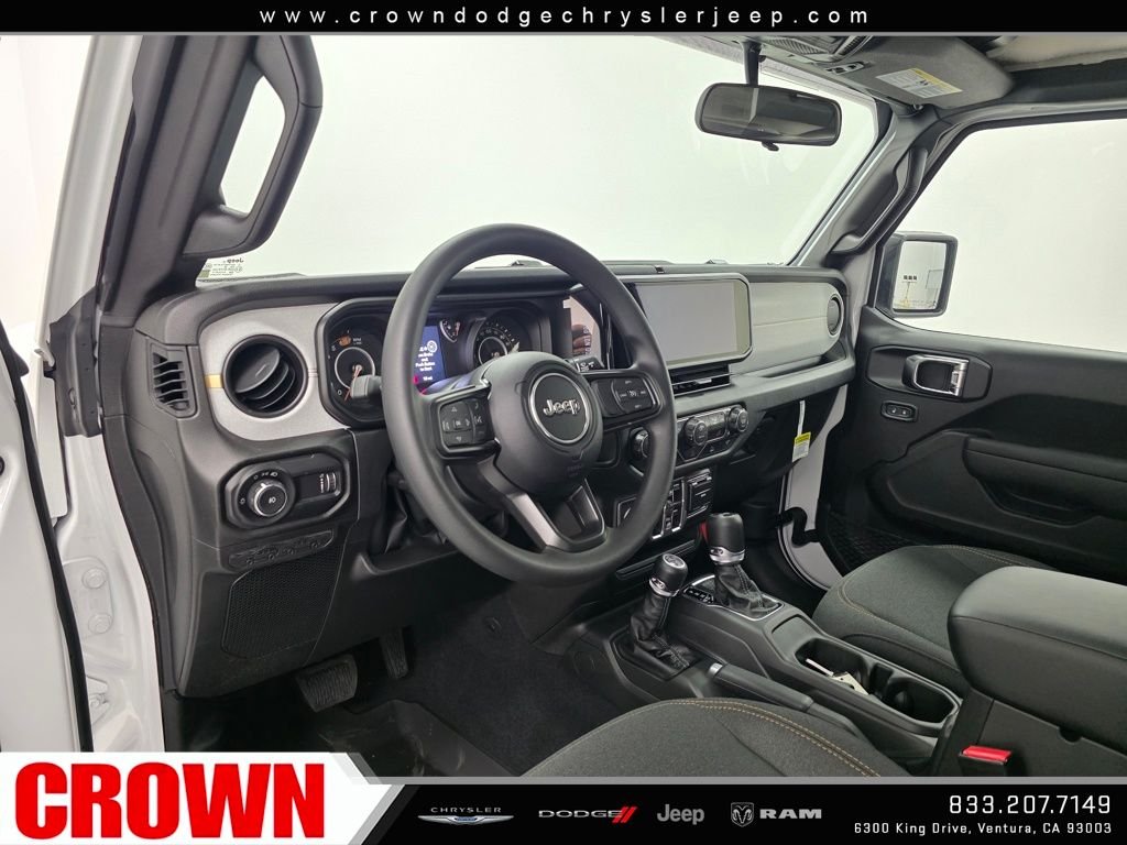 New 2026 Bright White Clear-Coat Exterior Paint Jeep Sport image 17