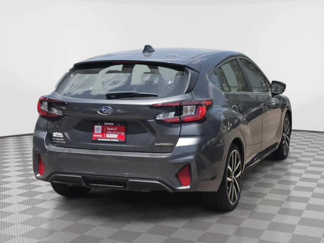 Used 2024 Magnetite Gray Metallic Subaru Sport image 9