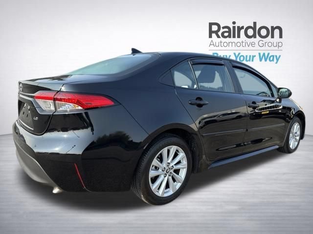 Used 2024 Midnight Black Metallic Toyota LE image 7