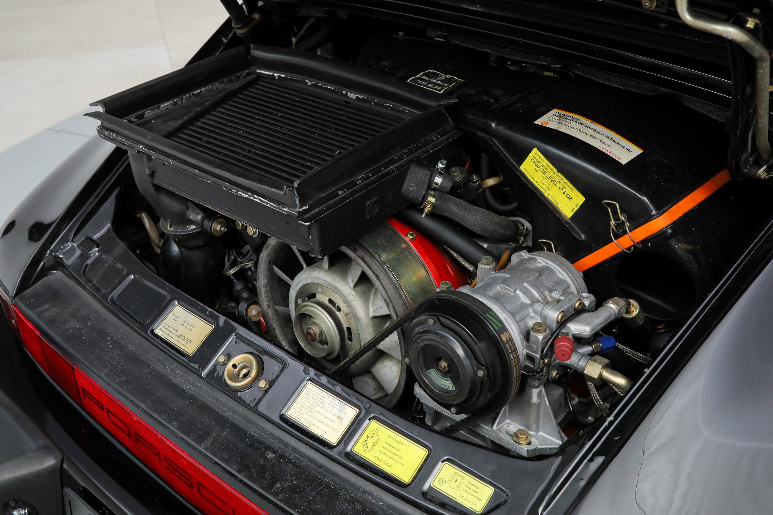 Used 1989 Black Porsche Turbo Cabriolet Slantnose image 65