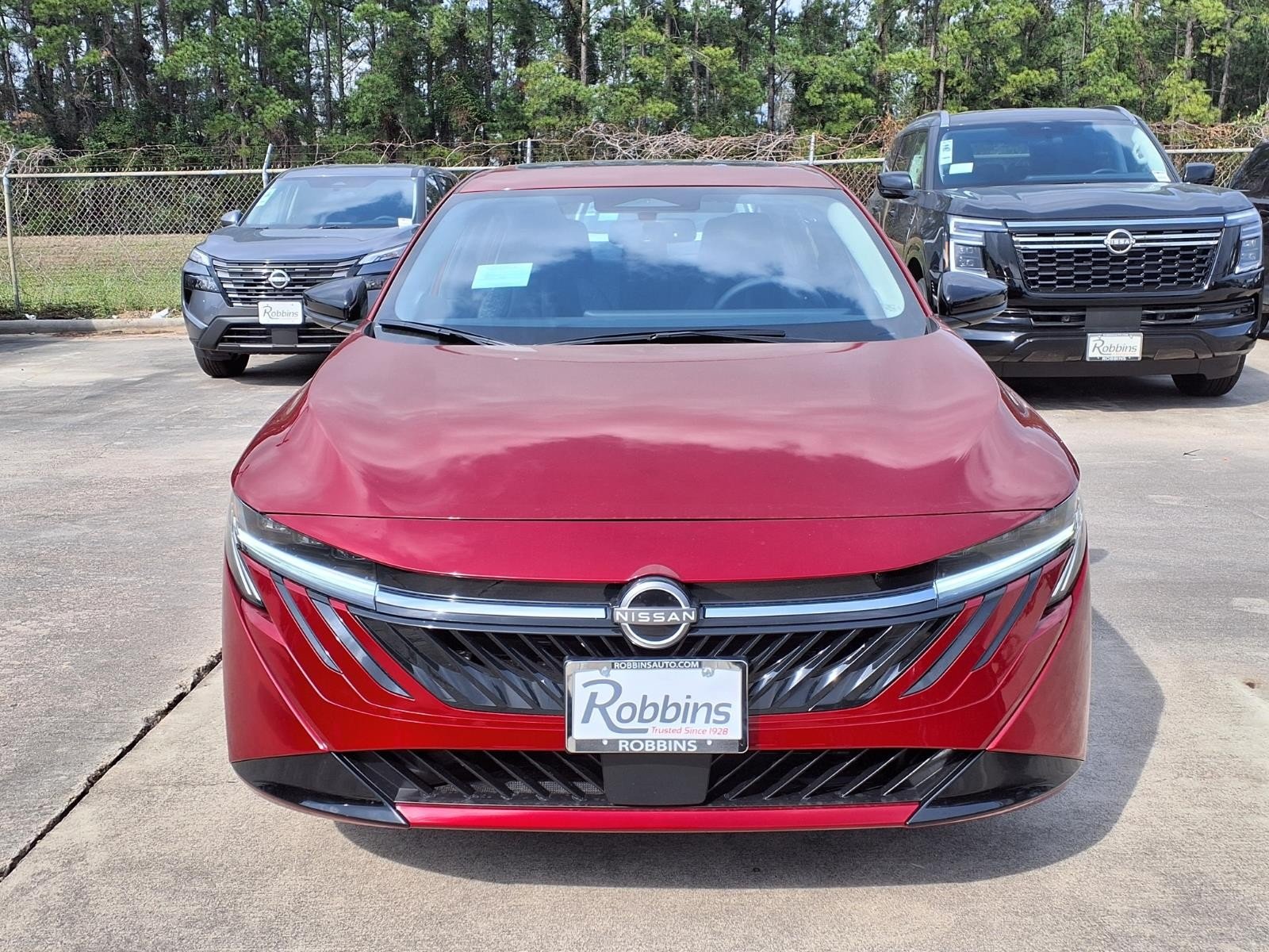 2026 Nissan Sentra SV Red at Robbins Nissan