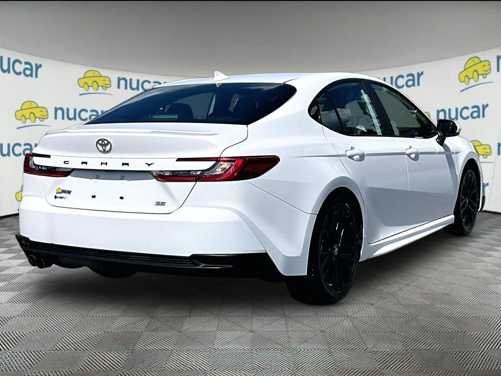 Used 2025 White Toyota SE image 6