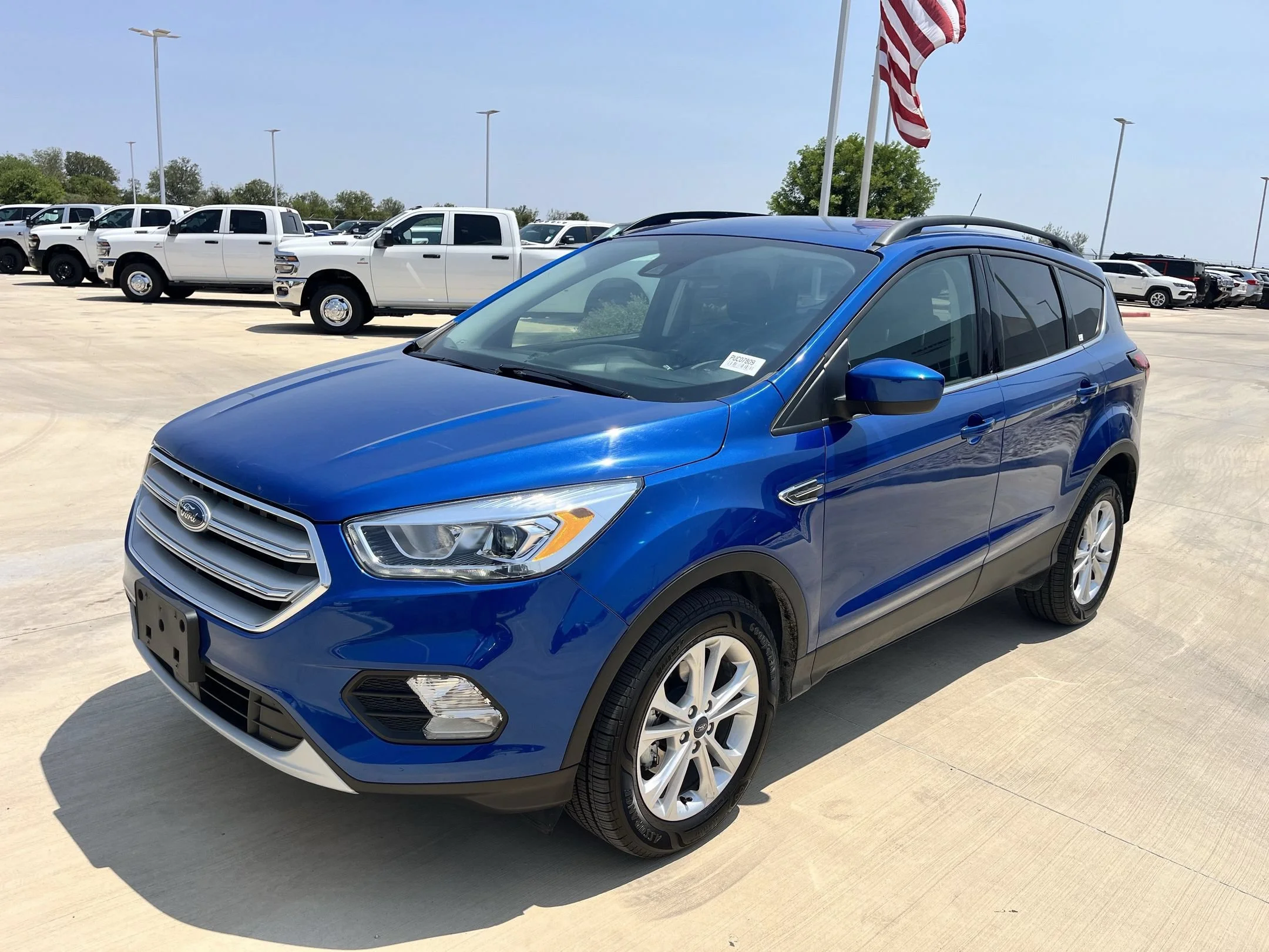 Used 2019 Blue Ford SEL image 7