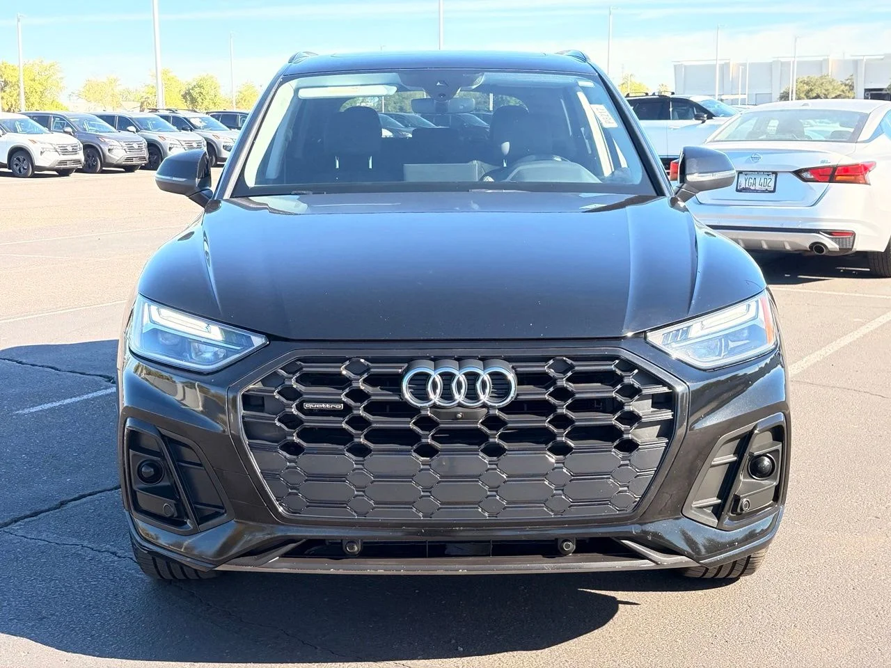 Used 2022 Brilliant Black Audi 45 S Line Premium Plus image 8