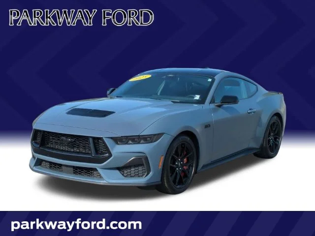 Used 2025 Blue Ford GT Premium image 1