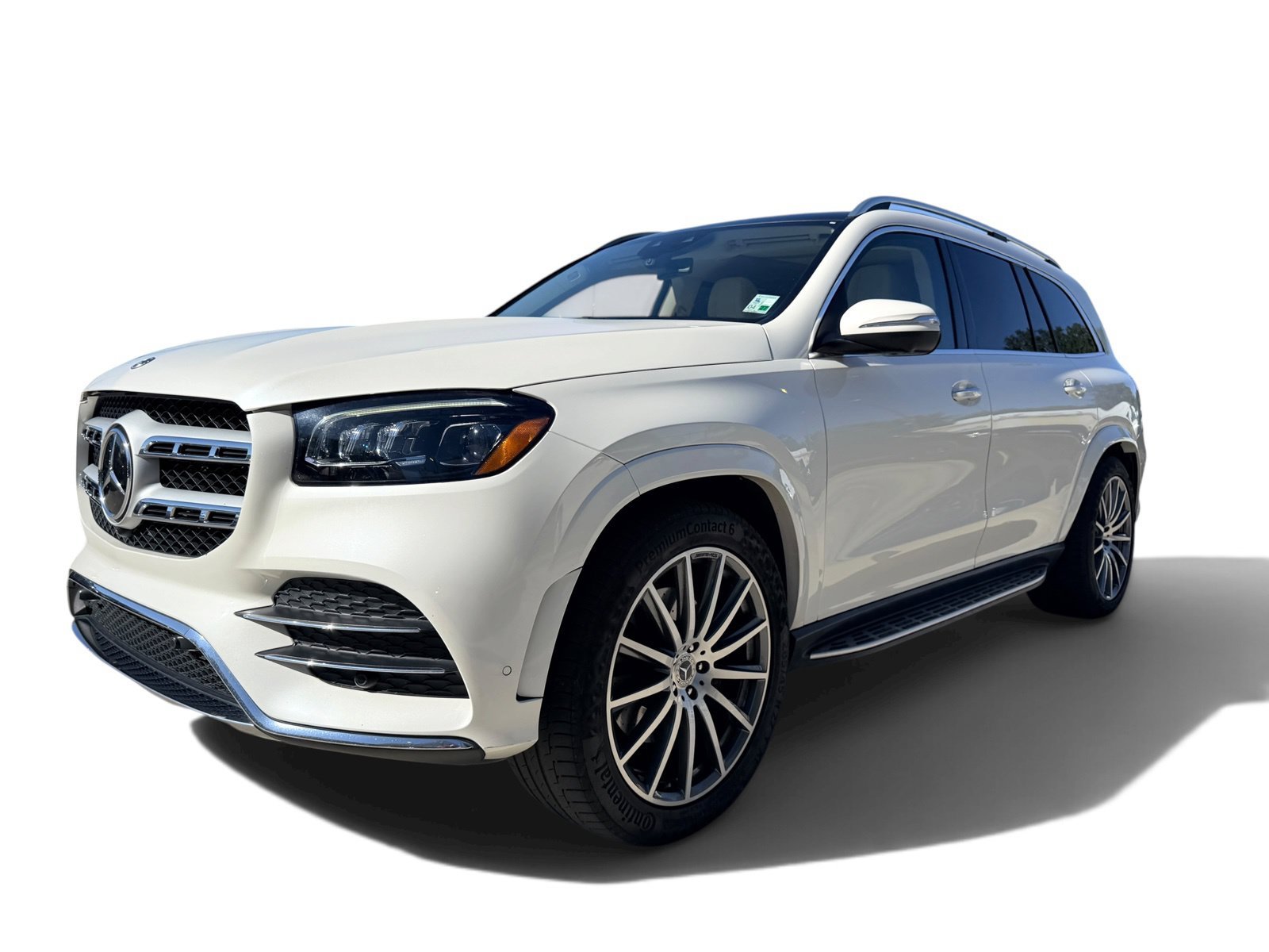 Certified Used 2023 MANUFAKTUR Diamond White Metallic Mercedes-Benz GLS 450 image 3