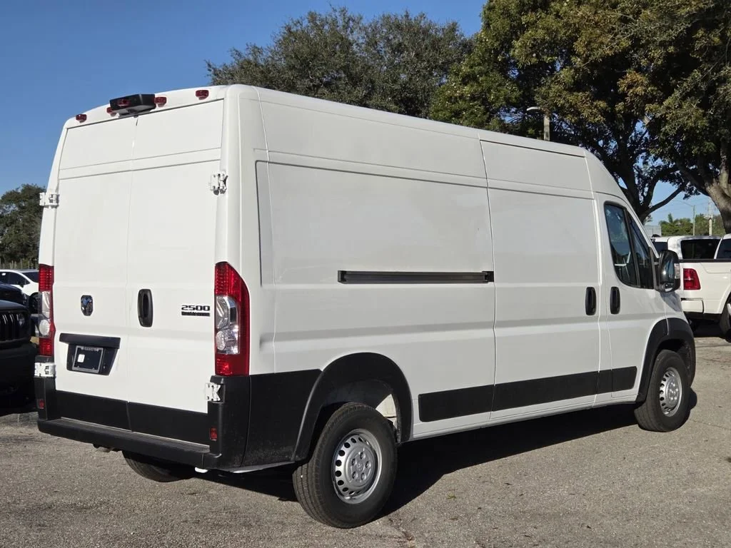 New 2026 Bright White Clear-Coat Exterior Paint RAM Tradesman image 4