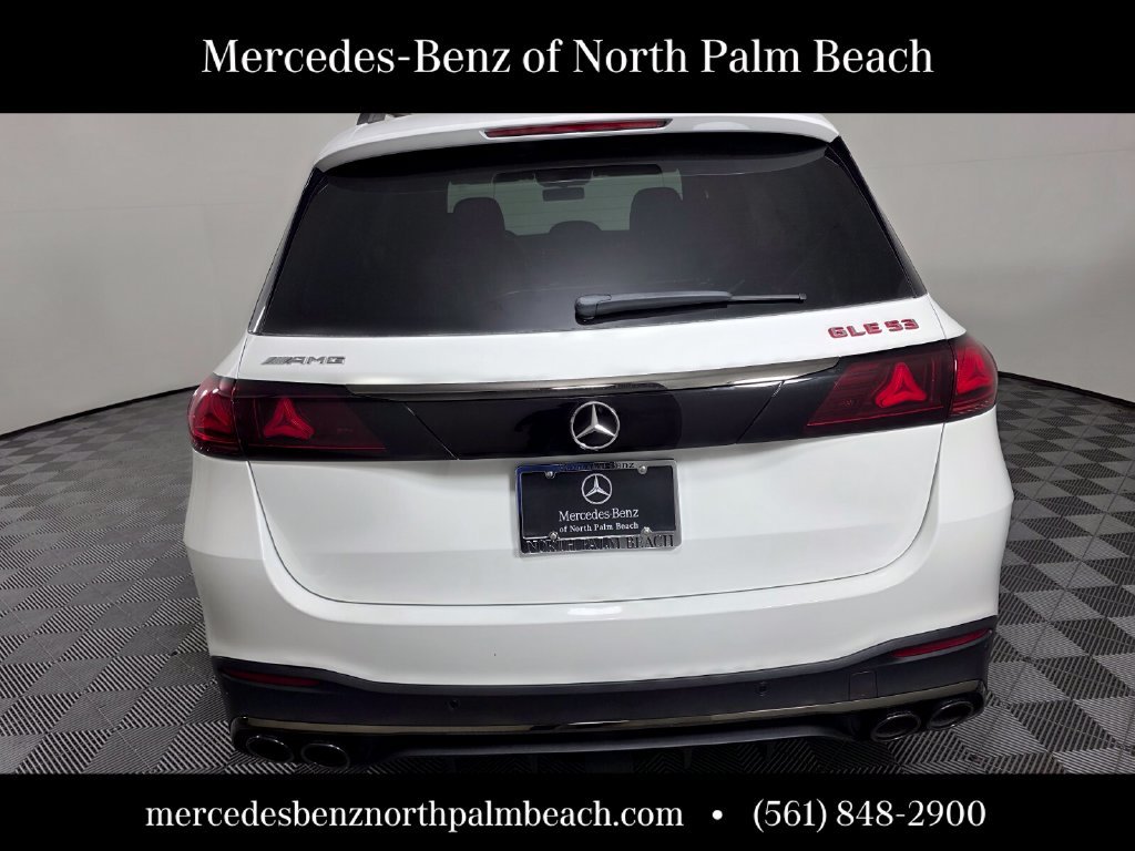 New 2027 Polar White Mercedes-Benz AMG® GLE 53e 4MATIC+ SUV image 5