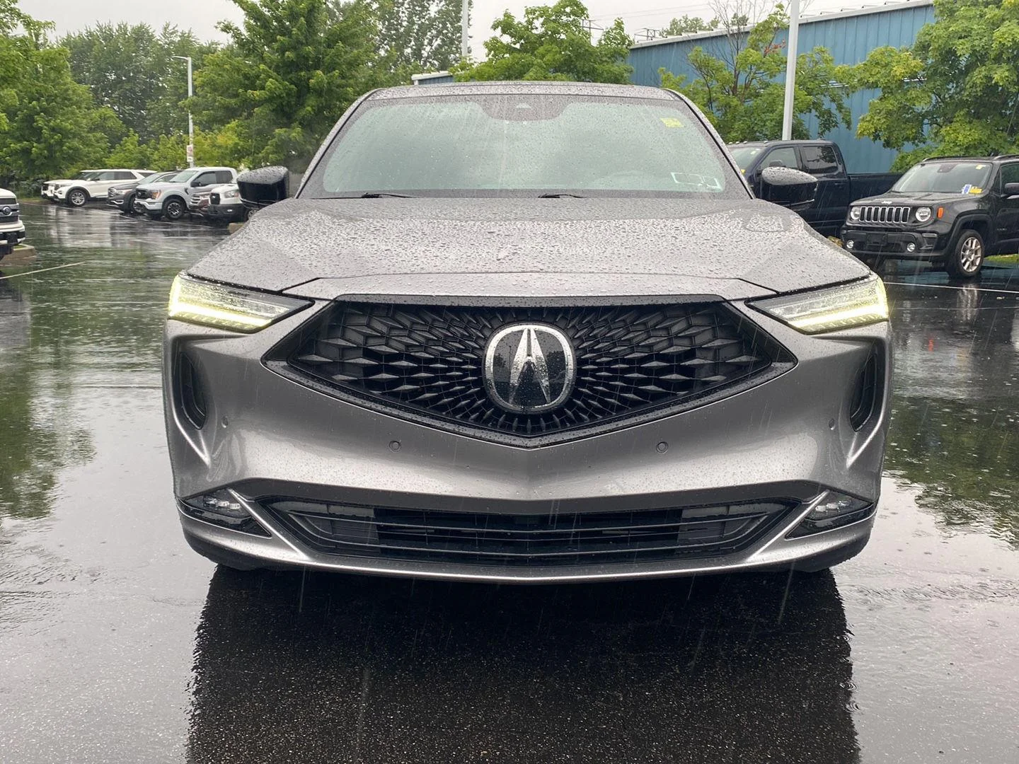 Used 2023 Liquid Carbon Metallic Acura SH-AWD w/A-SPEC image 6
