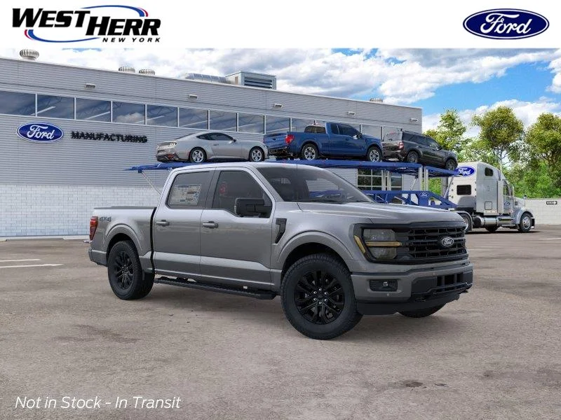 New 2026 Carbonized Gray Metallic Ford XLT image 1