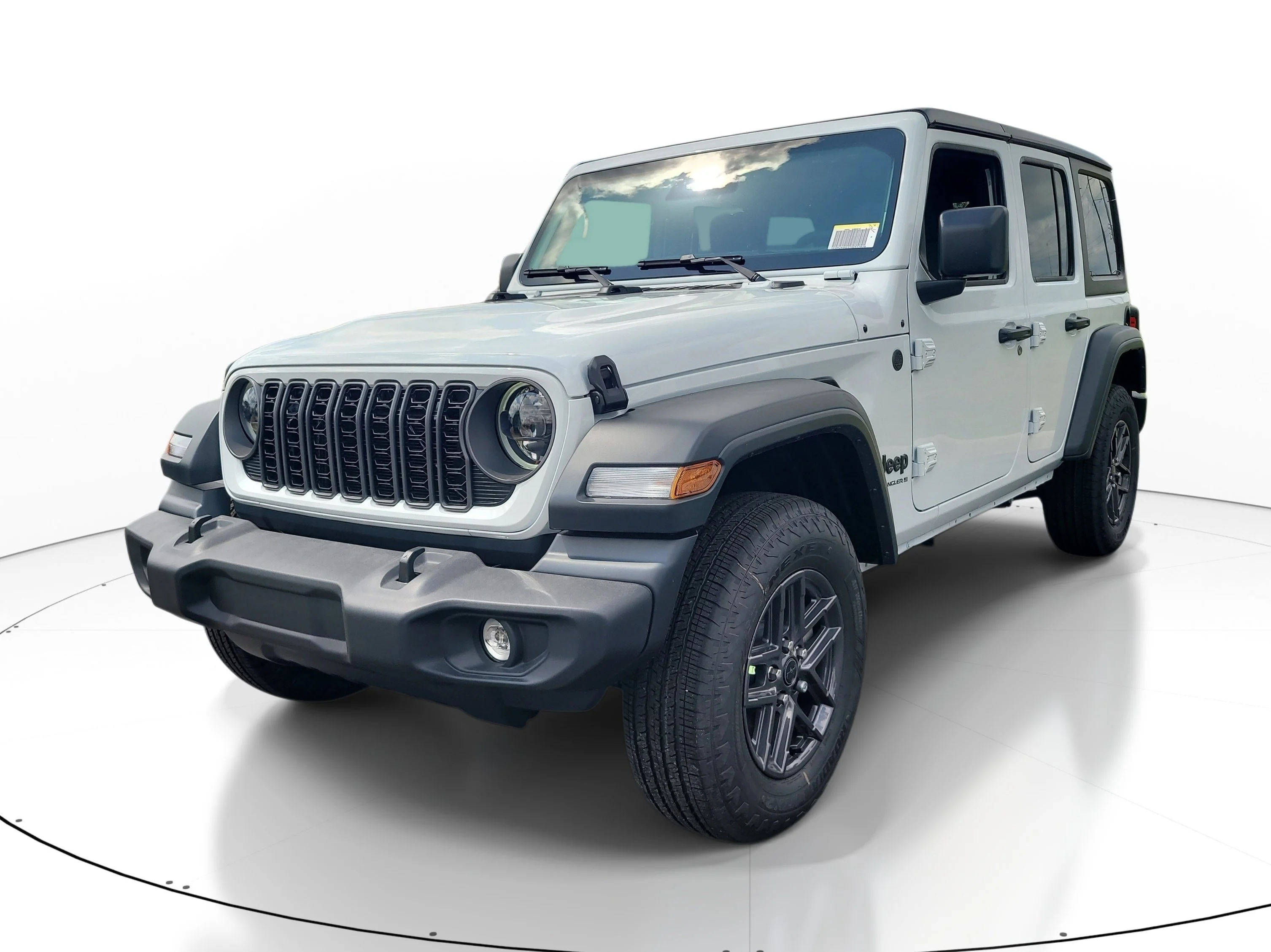 New 2026 Bright White Clearcoat Jeep Sport S image 4