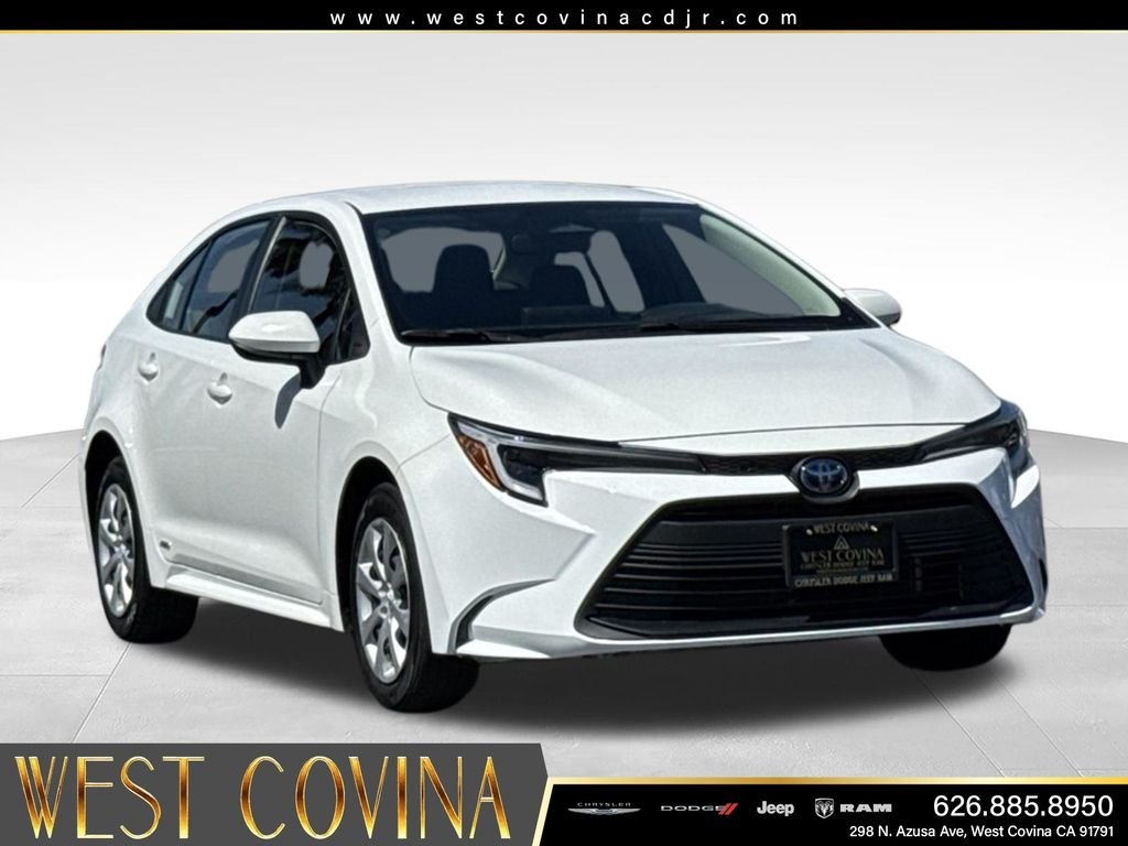 Used 2024 White Toyota LE image 2