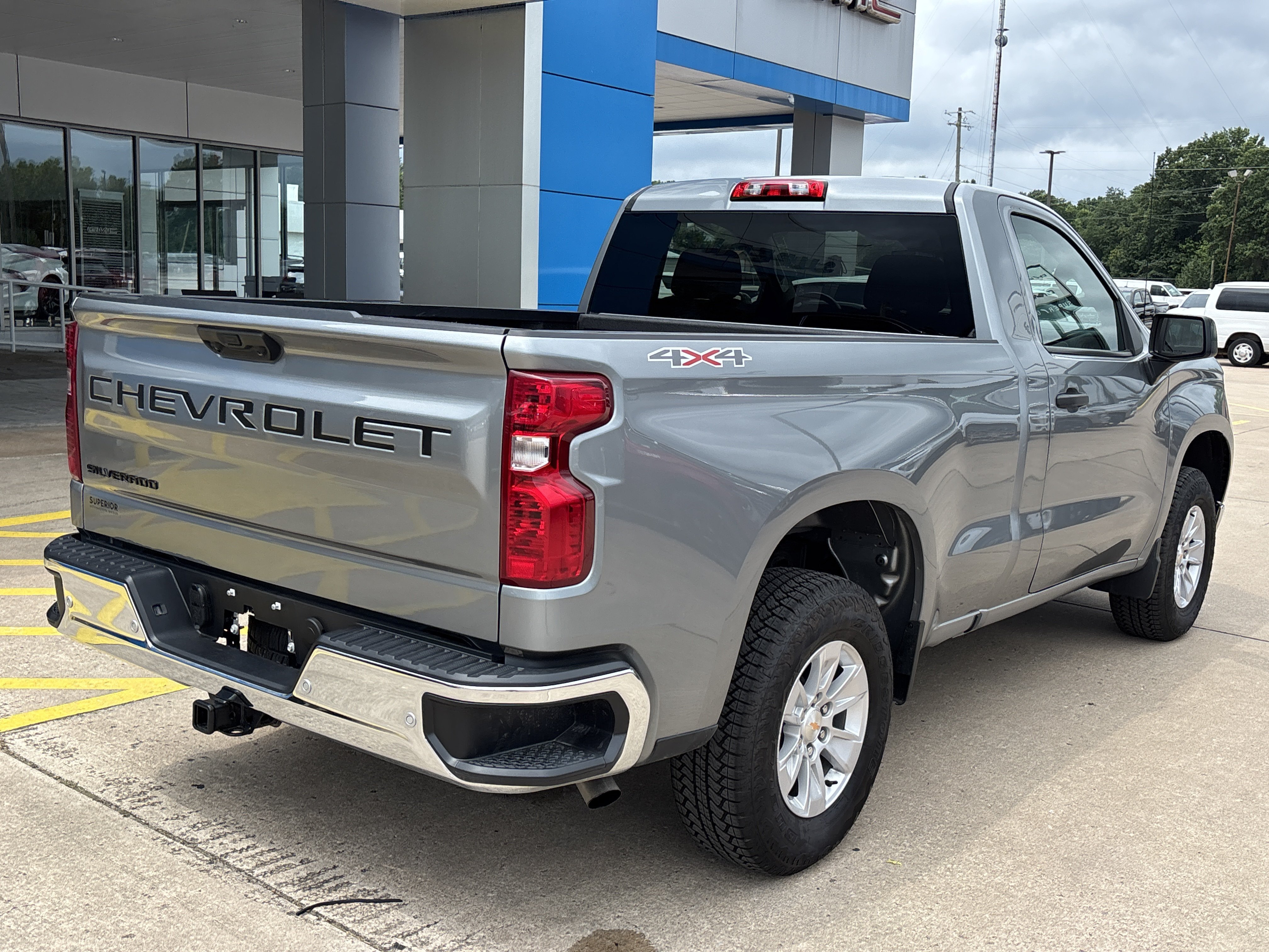 New 2026 Sterling Gray Metallic Chevrolet WT image 3