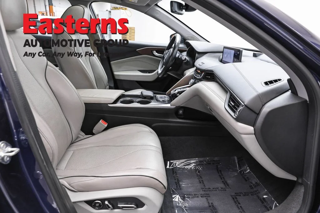 Used 2021 Blue Acura Advance image 25