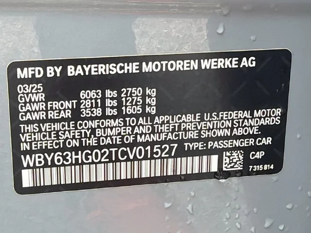 Used 2026 Brooklyn Grey Metallic BMW eDrive40 image 44
