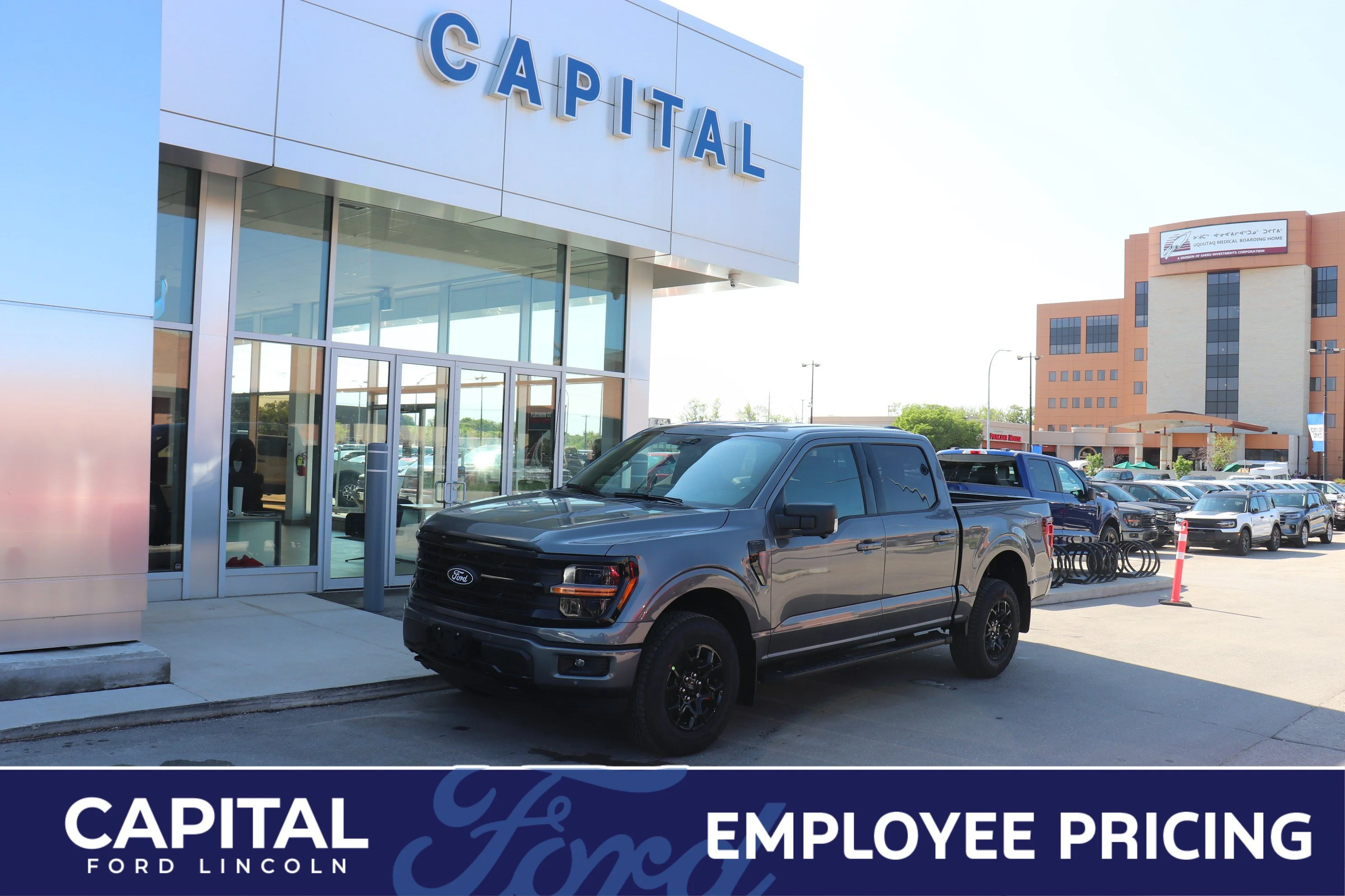 New 2026 CARBONIZED GREY METALLIC Ford XLT image 1
