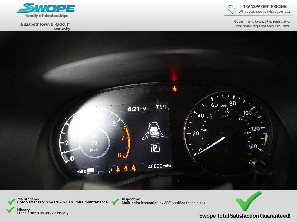 Used 2024 Boulder Gray Pearl Nissan SV image 17