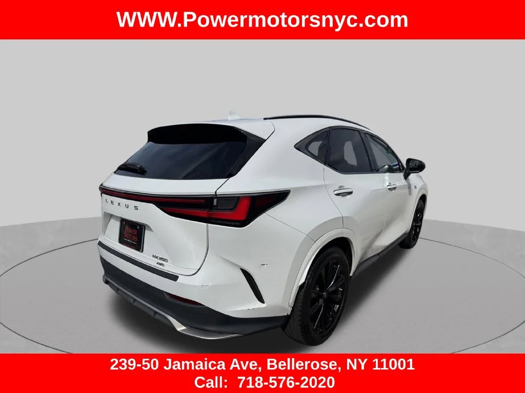 Used 2022 White Lexus 350 F SPORT Handling image 6