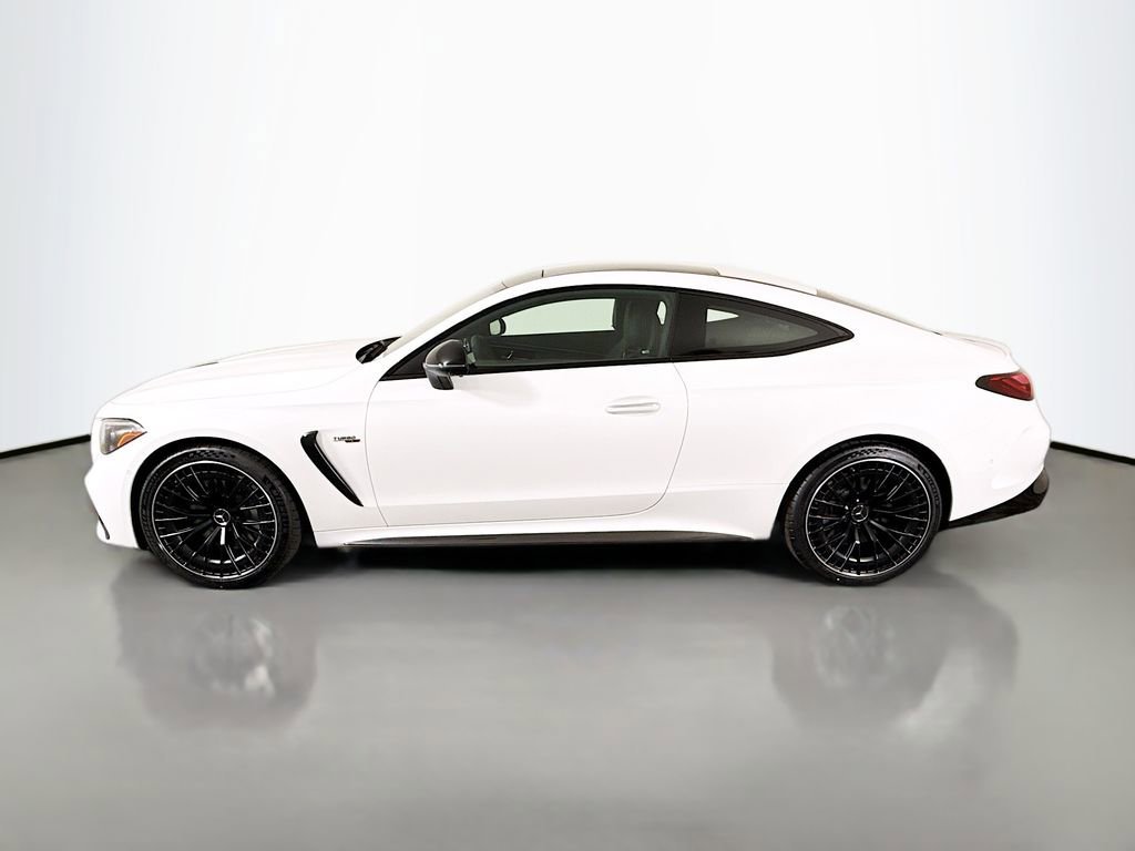 New 2026 MANUFAKTUR Moonlight White Metallic Mercedes-Benz AMG® CLE 53 4MATIC+ Coupe image 37