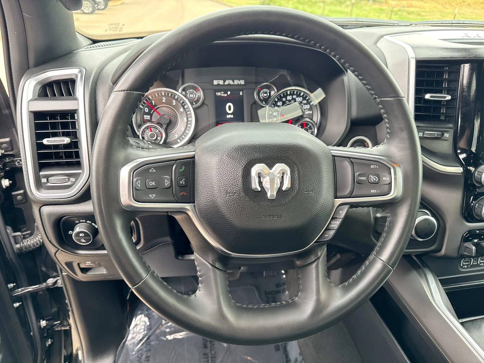 Used 2024 Diamond Black Crystal Pearlcoat Ram Big Horn image 14