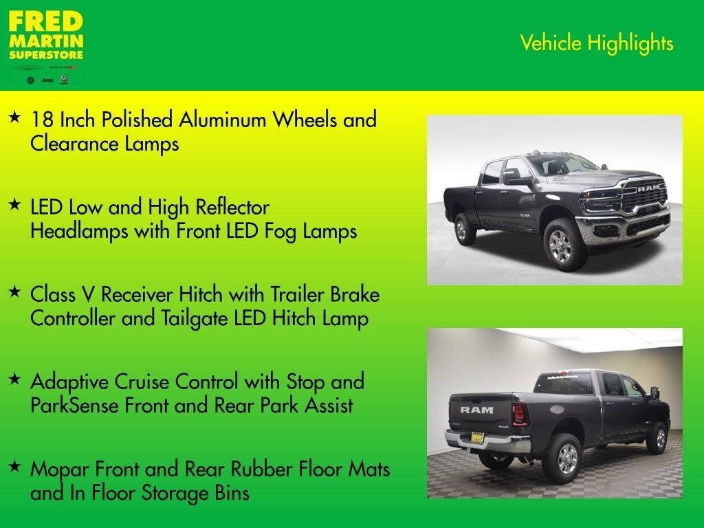 New 2026 Granite Crystal Metallic Clear-Coat Exterior Paint RAM Big Horn image 14