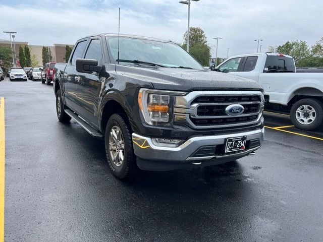 Certified Used 2021 Black Ford XLT image 1
