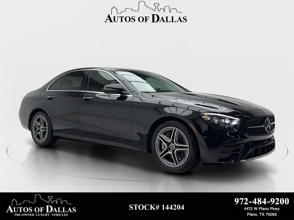 Used 2023 Black Mercedes-Benz E 350 image 1