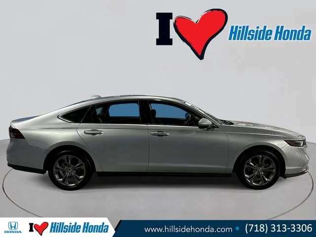Certified Used 2024 Solar Silver Metallic Honda 1.5T EX image 6