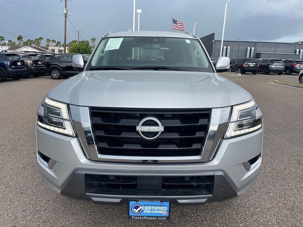 Certified Used 2024 Silver Nissan SV image 2
