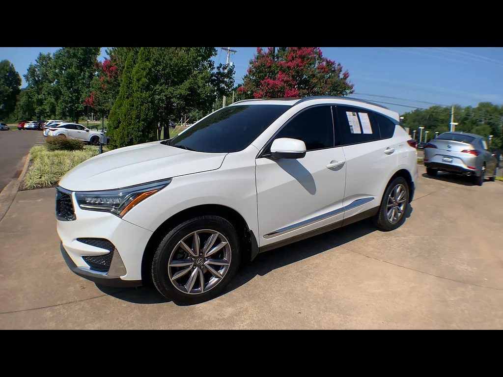Used 2021 PLAT WHT/EBONY Acura w/Technology Package image 4