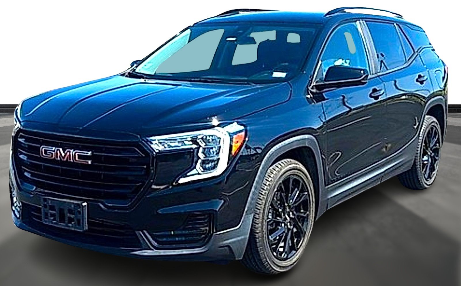 Used 2024 Ebony Twilight Metallic GMC SLE image 1