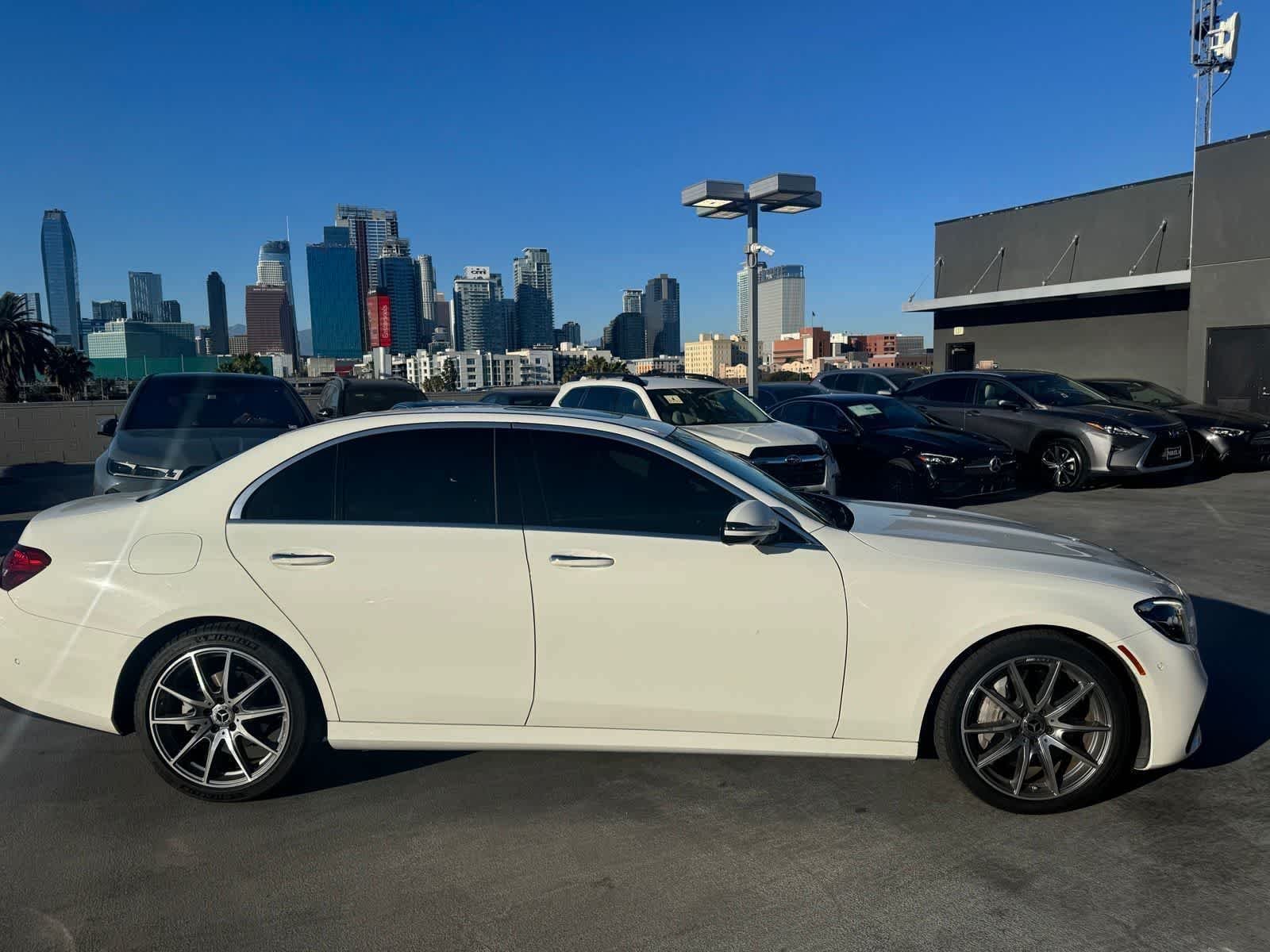 Certified Used 2022 Polar White Mercedes-Benz E 350 image 4