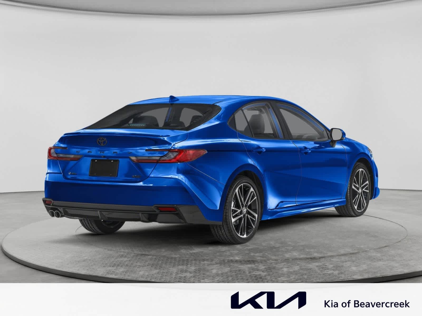 Used 2025 Reservoir Blue Toyota XSE image 2