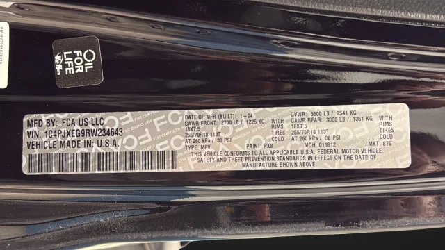 Used 2024 Black Clearcoat Jeep Sahara image 28