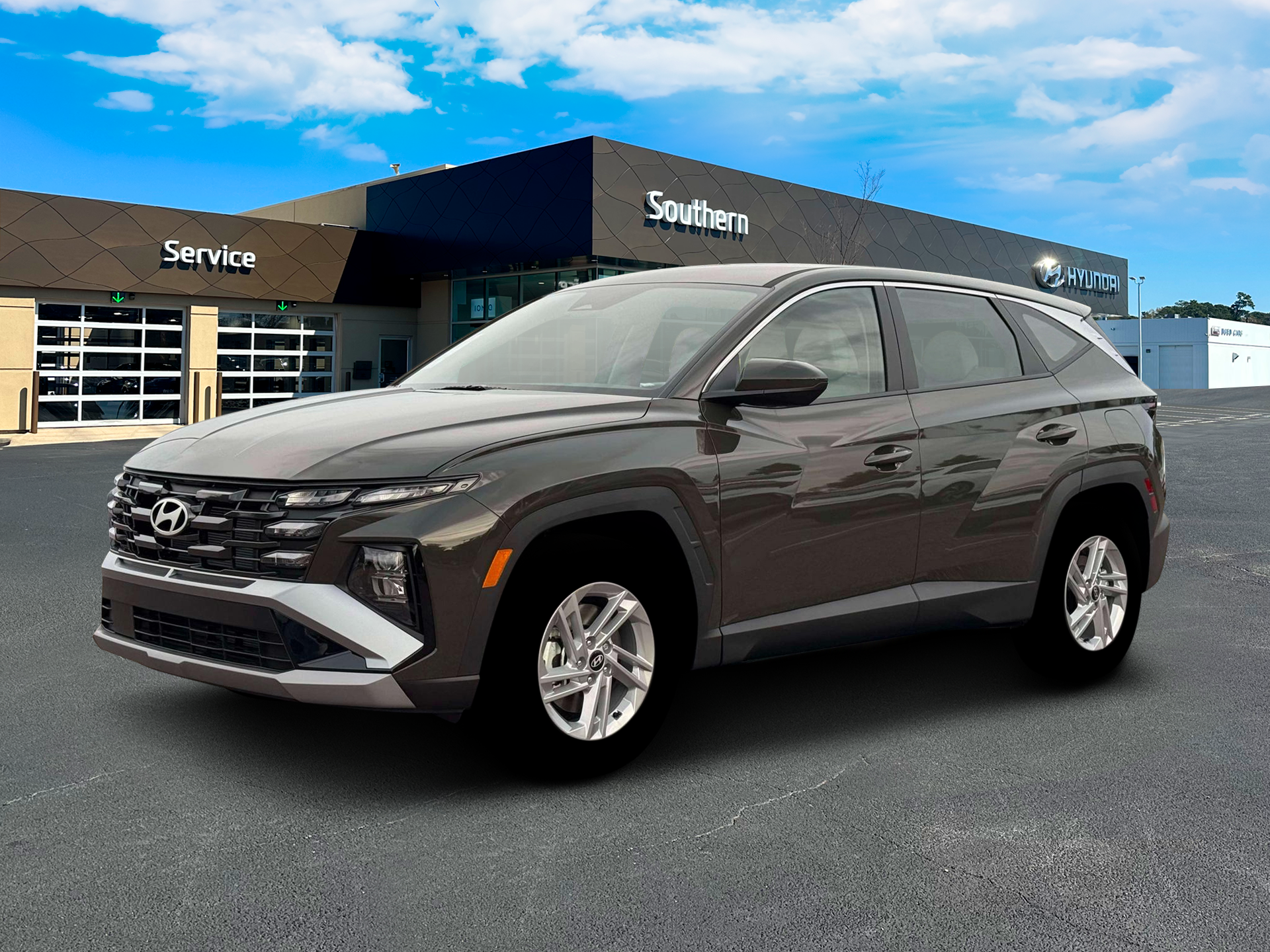 New 2026 Green Hyundai SE AWD image 2