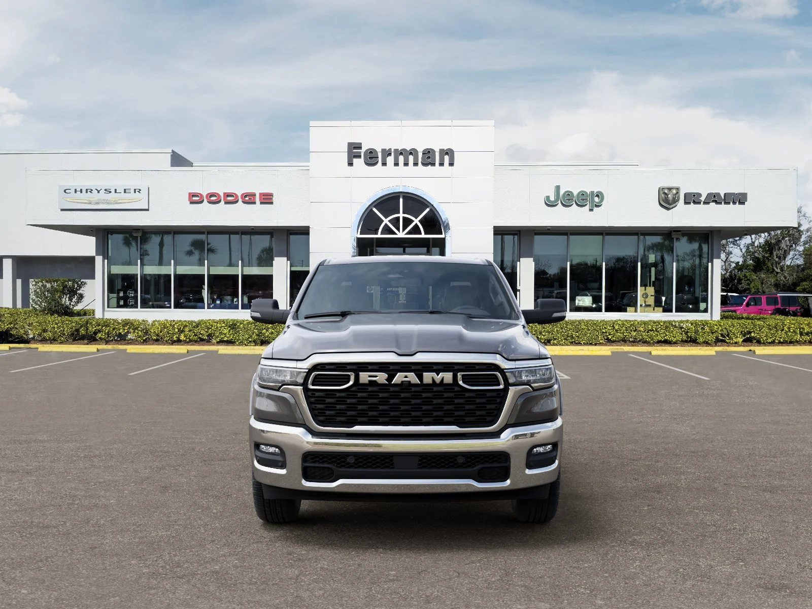 New 2026 Granite Crystal Metallic Clear-Coat Exterior Paint RAM Big Horn/Lone Star image 37