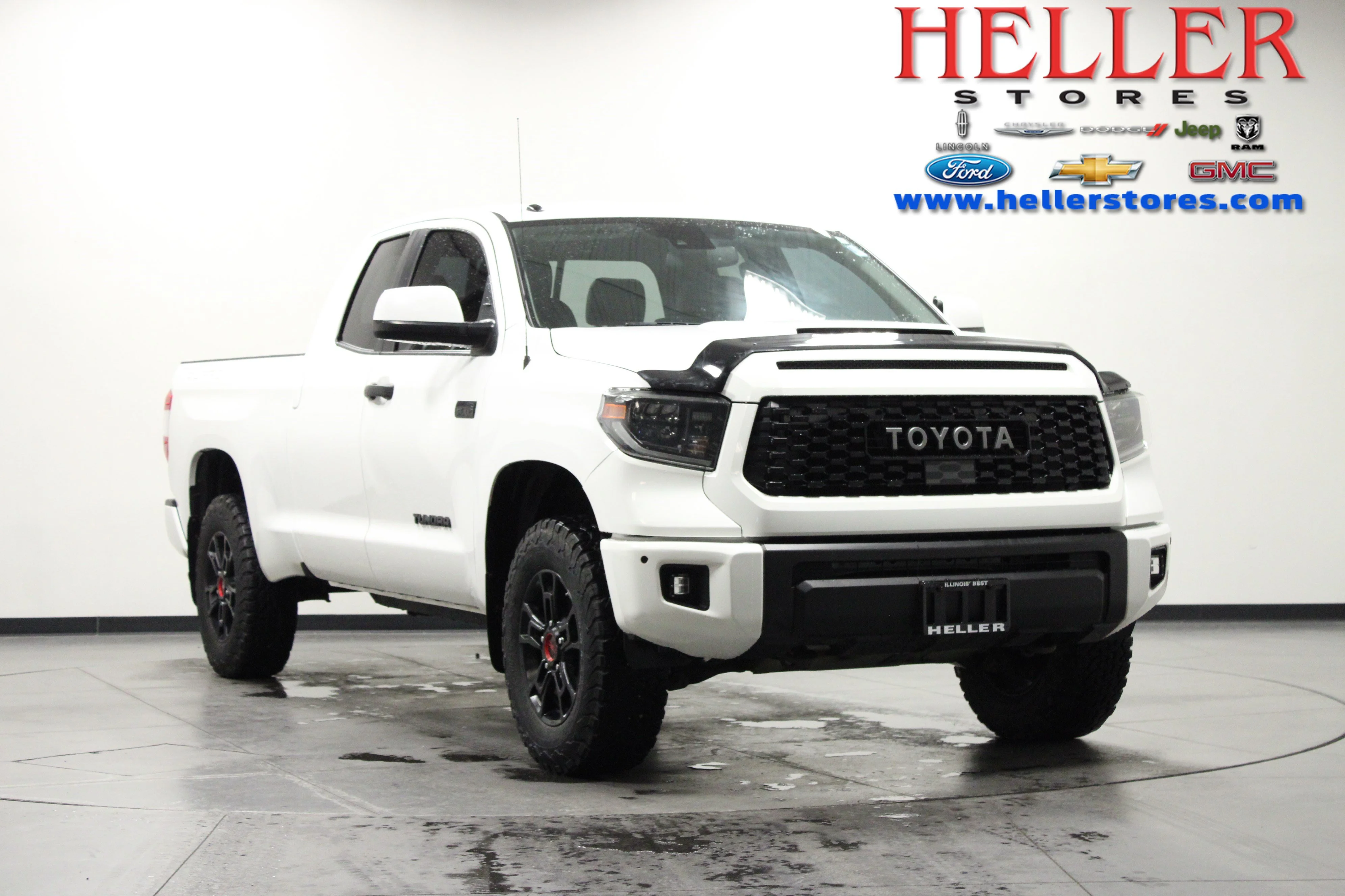 Used 2019 Super White Toyota TRD Pro image 1
