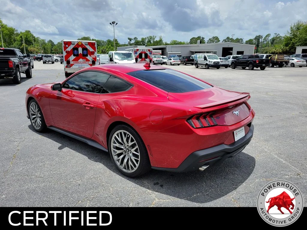 Used 2024 Red Ford EcoBoost Premium image 4