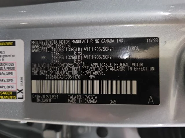 Certified Used 2024 IRIDIUM Lexus 350 Premium Plus image 32