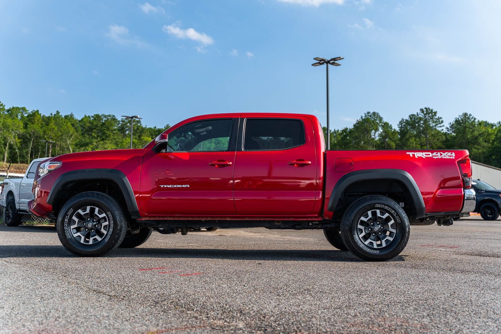 Used 2021 Red Toyota TRD Off-Road image 3
